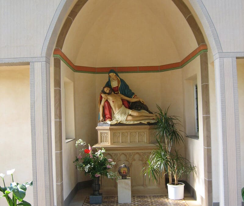 2007 Restaurierung der Mariengrotte in Schwagstorf