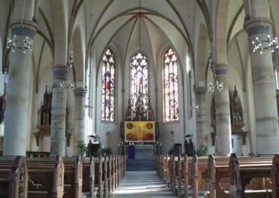 1991 Renovierung der kath. Kirche in Bakum, St. Johannes