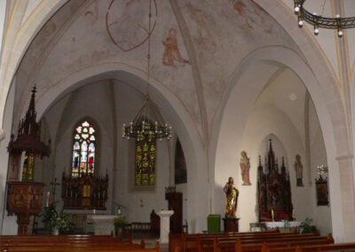 1993 Renovierung der kath. Kirche in Berge, St. Servatius