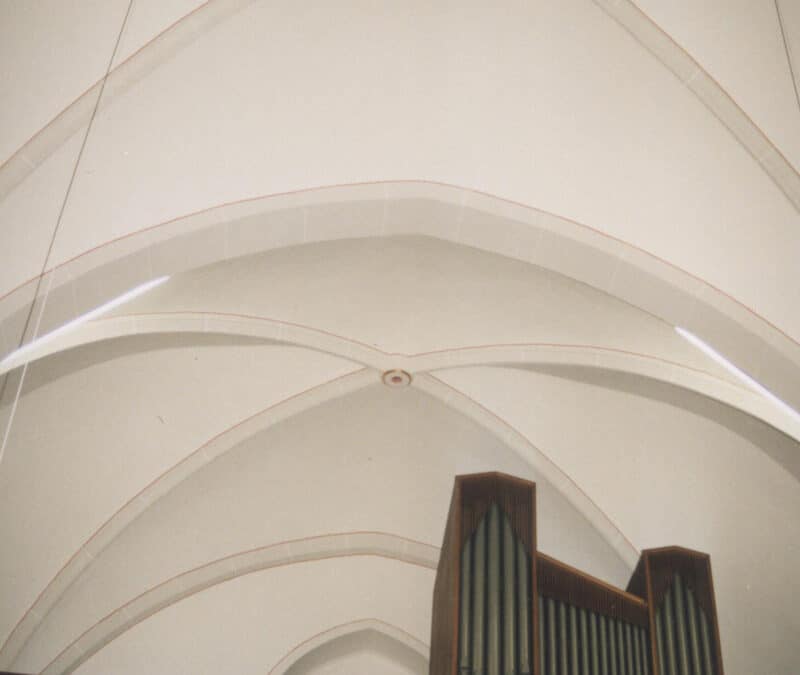 1995 Renovierung der kath. Kirche in Hemmelte, Herz Jesu